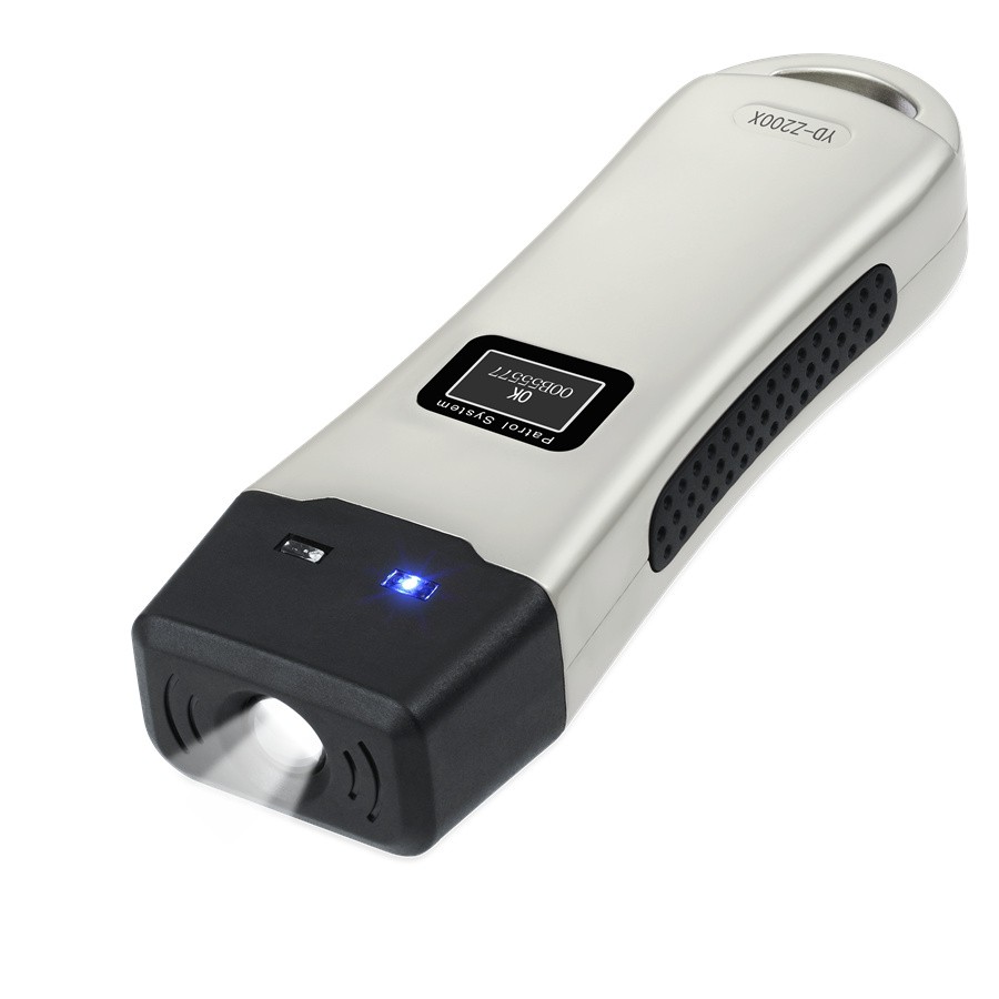 Apsaugos darbuotojai naudoja apsaugos patrulių stebėjimo sistemą